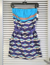 Marc by Marc Jacobs violet blo strapless tube swimwear XS anthropologie