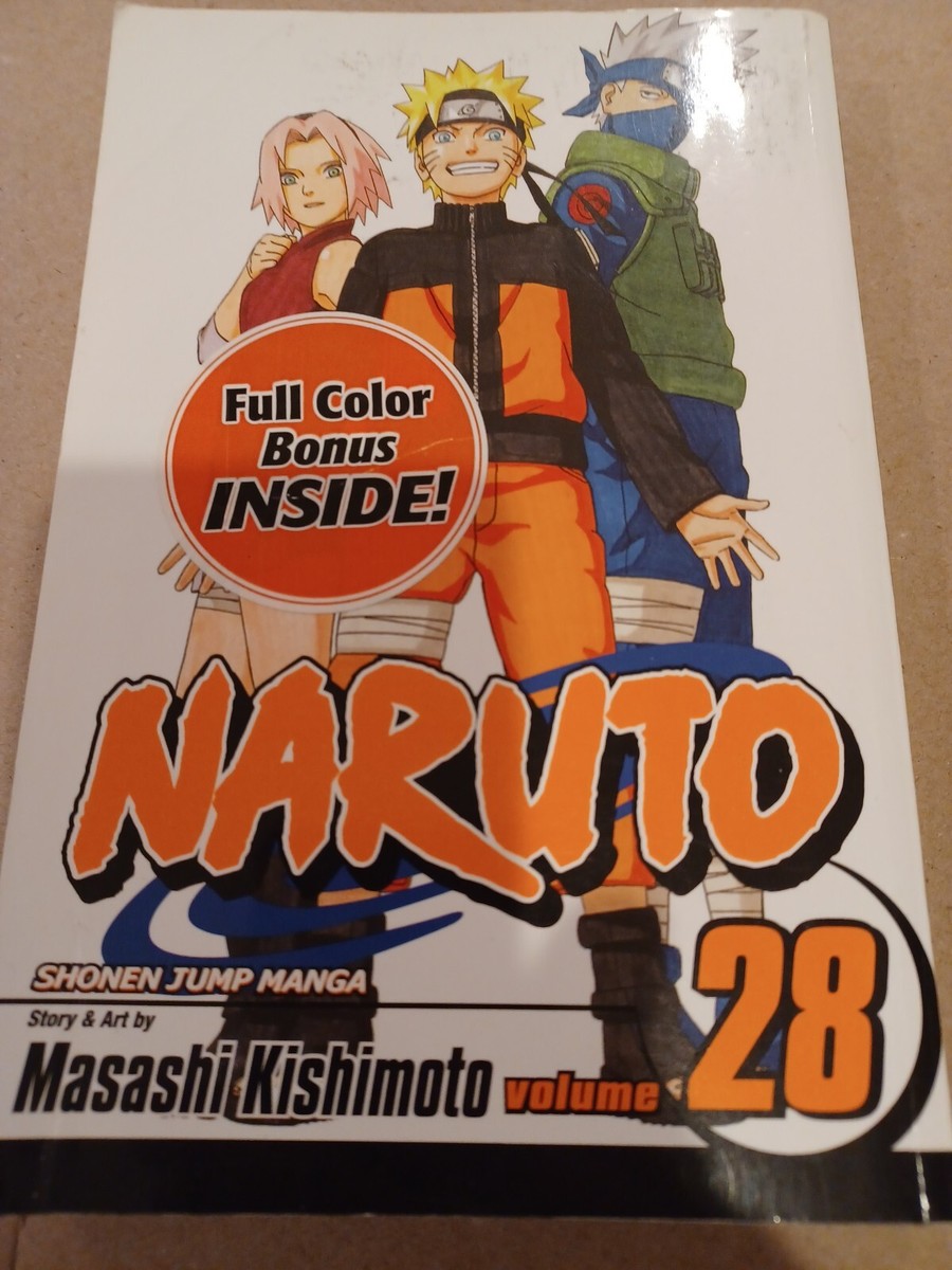 Naruto Volume 28 by Masashi Kishimoto English Paperback Shonen