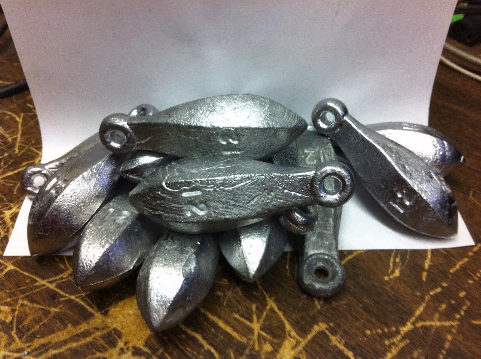 12 oz bank sinkers bulk lot of 10 pounds or approx 14 sinkers eBay