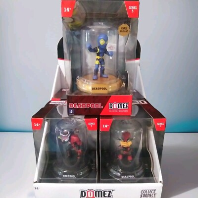 MARVEL DEADPOOL DOMEZ 30 Years COMPLETE SET OF 5 With CHASE VARIANT