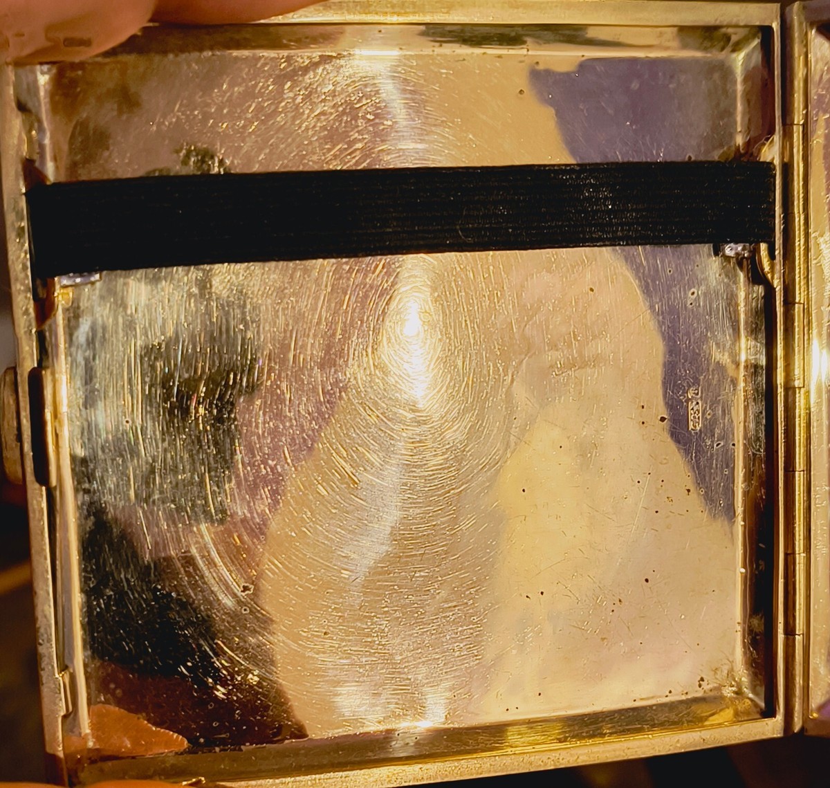 9ct gold cigarette case Hallmarked Antique Solid 9ct (375) Yellow Gold Cigarette Case 1929 King  George V