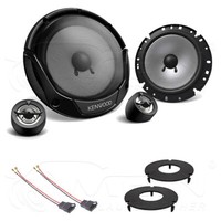 Kenwood Lautsprecher FüR VW Vento 1992-1998 Front Vorn TüR 2-Wege 300W 165 #Adba