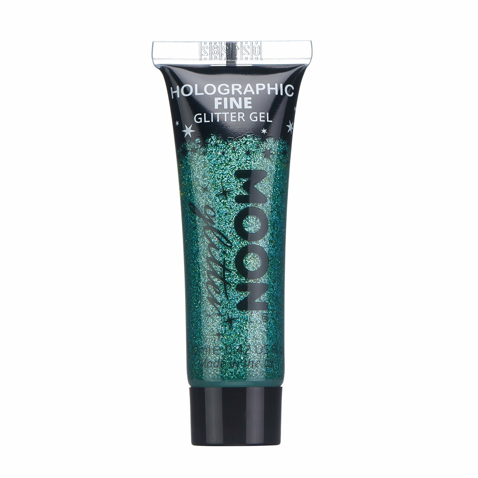 Glitter Olografico Gel Per Viso e Corpo by Moon Glitter - 12ml - Verde - (S3u)