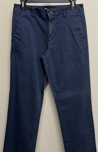 Boys Slim Pants Stretch Pants RSQ Size 18 Light Blue Navy K4266 - Picture 8 of 11