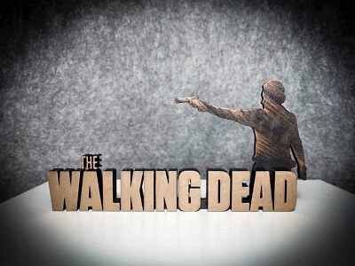 Figurine articulée The Walking Dead édition cadeau nerd geek film rare fan A - Photo 1/4