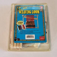 Fun With Weaving Loom Yarn Included Pepperell Braiding Brand New OST