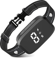 Dog Bark Collar for Dogs Rechargeable No Bark Anti Barking Collars Humane