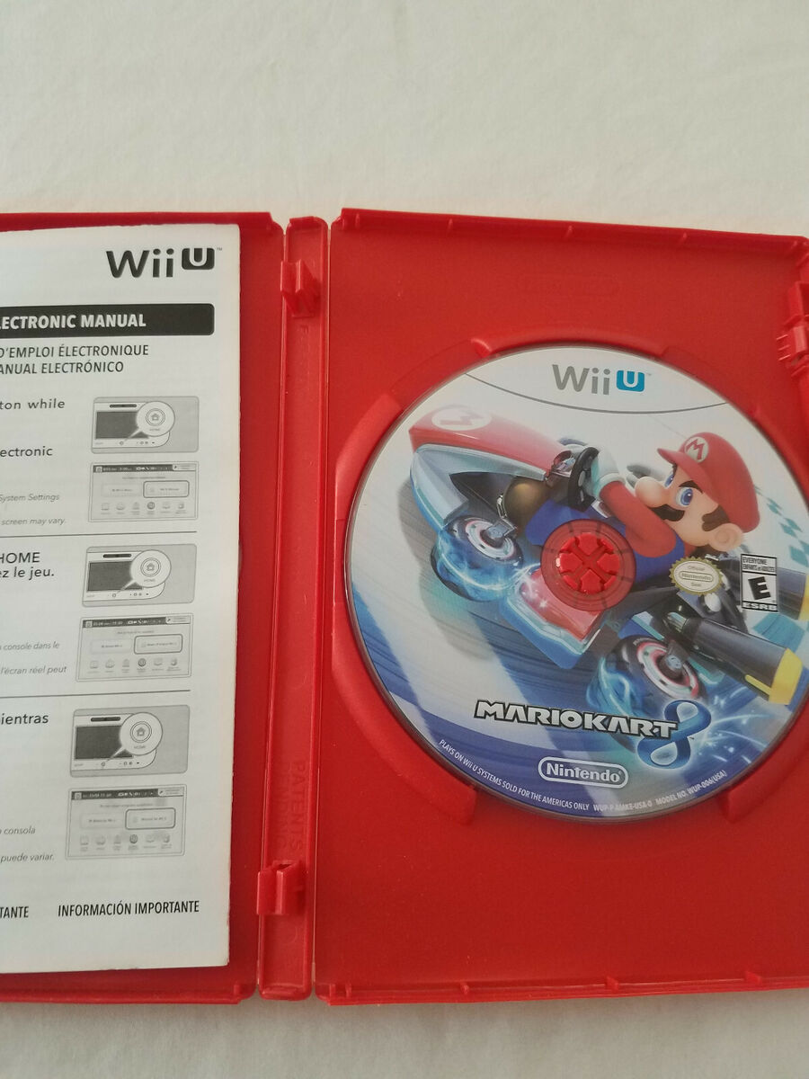 Mario Kart 8 Nintendo Wii U Game Complete With Manual Tested Free Ship