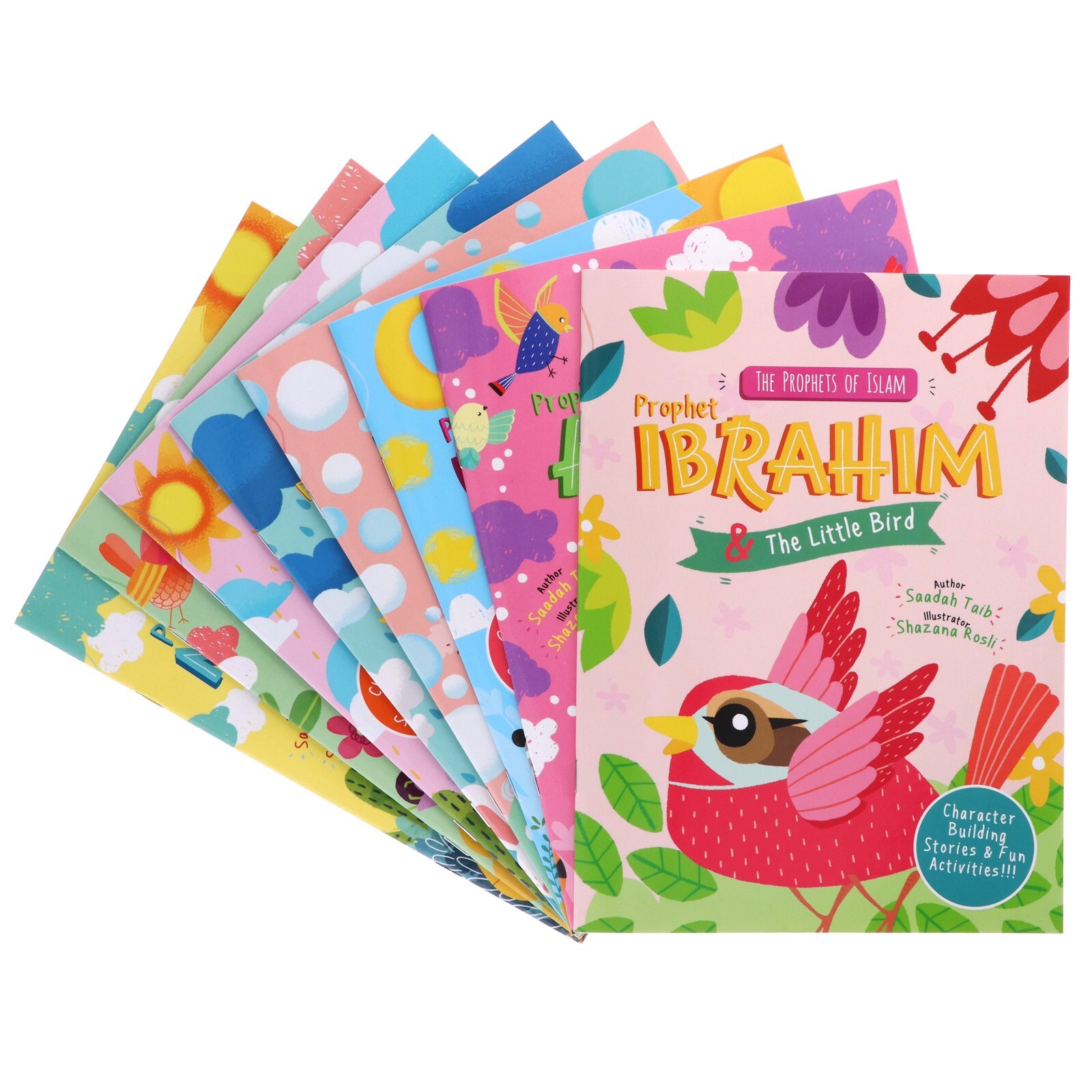 The Prophets of Islam Activity Children Collection By Saadah Taib: 8 Books Set - Image 2