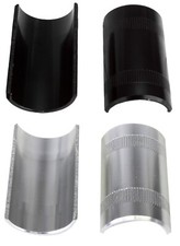 Handlebar Shims Sunlite ALLOY 25.4mm to 31.8mm Black or Silver