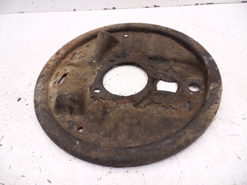 82-92 Camaro Firebird Original Rear Drum Brake Backing Plate Plates Dust Shields - Picture 13 of 19