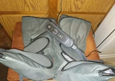 Fit King Air Compression Leg Massager Model ft-009a TESTED! 
