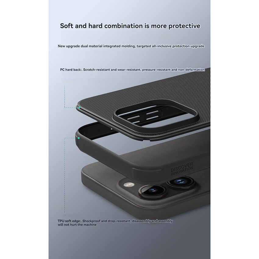 For IPHONE16 Pro/IPHONE16 Pro Max Magnetic Shield Protective Case
