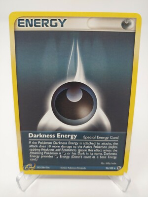 Pokemon Darkness Energy EX Ruby & Sapphire 93/109 LP | eBay