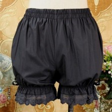 Ladies Girl Lolita Lace Ruffle Shorts Bloomers Underwear Safety Pants Cotton New
