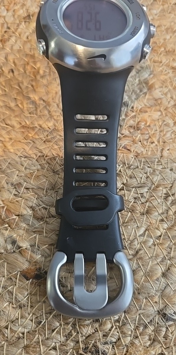 Nike Timing Lance 4 Black Titanium Digital Sports Watch