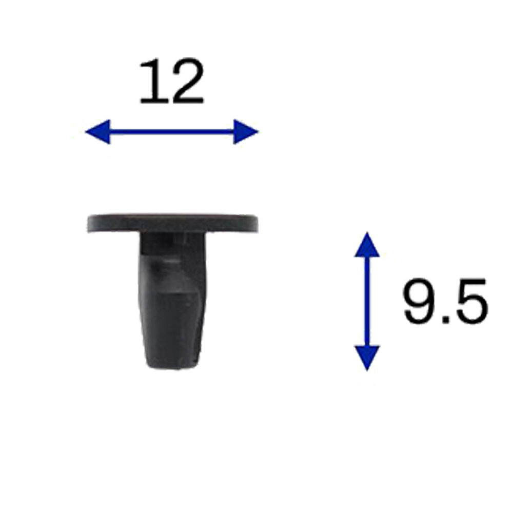 10Pcs Car Door Trim Clips 51767412895 Fit For BMW 2 Series F45 F46