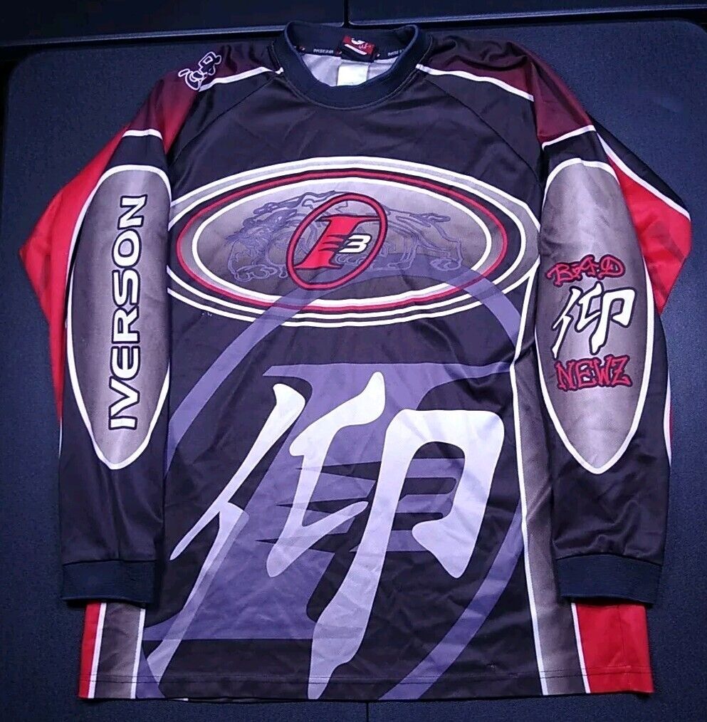 Reebok Allen Iverson i3 Motocross Longsleeve Jersey “Bad Reebok Allen Iverson i3 Motocross Longsleeve Jersey “Bad