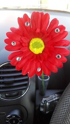 Free Gift Gerbera Daisy Car Flower for VW Beetle Bug Dashboard Vase