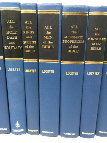 Herbert Lockyer 'All' Series - Biblical Commentary - Lot of 16 Hardcover 1970s - Picture 3 of 9