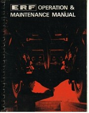 ERF LV SERIES TRUCK CHASSIS ORIGINAL 1965 FACTORY MAINTENANCE MANUAL