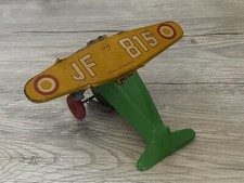 Jouet ancien en tole avion mécanique Jouef 815