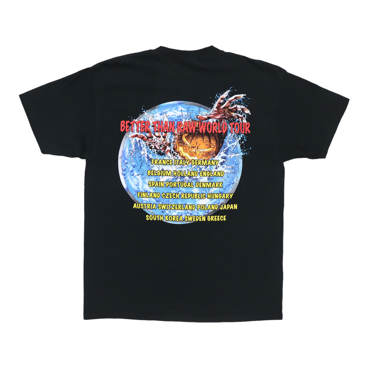 98年HELLOWEEN BETTER THAN RAW ツアーTシャツ Vintage 1998 Helloween Better Than Raw Tour Shirt Size