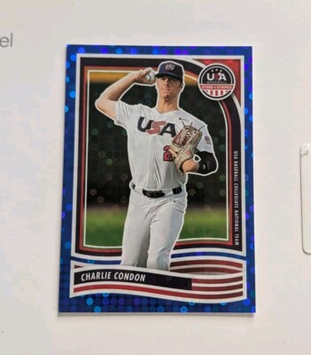 Charlie Condon - 2024 Panini Baseball USA Stars & Stripes - Blue Disco /149 