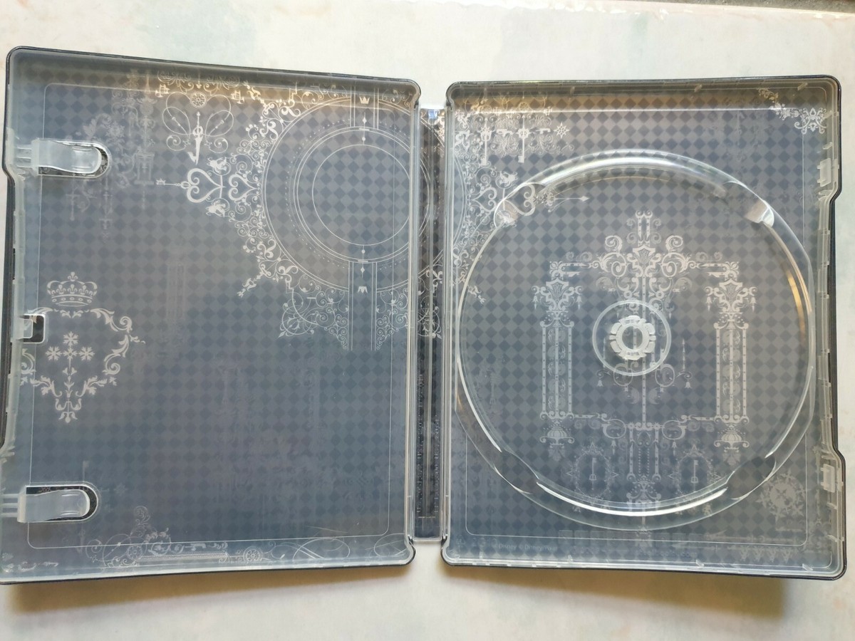 Kingdom hearts 3 III deluxe edition collector steelbook metal case
