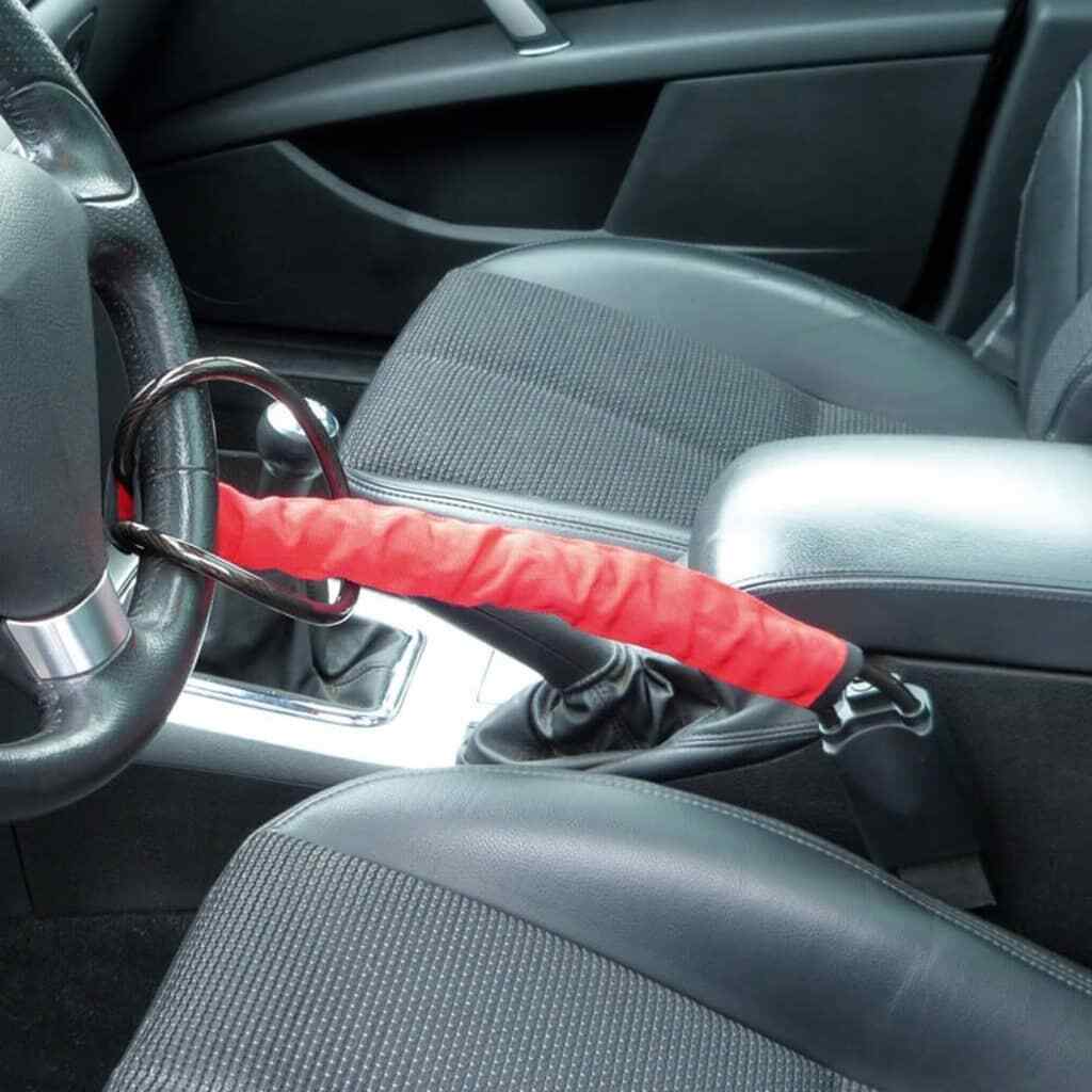 Ceinture de sécurité pour volant Carpoint rouge universelle pour protection de véhicule