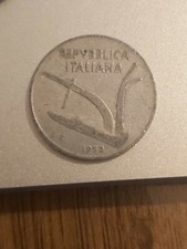 Moneta da 10 lire del 1952 della Repubblica Italiana 