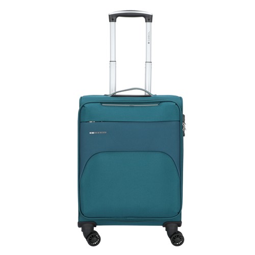 Gabol Zambia 4-Rollen Kabinentrolley Koffer Reisegepäck 55 cm (petroleum) |  eBay