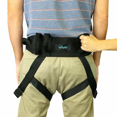 Transfer Belt Secure Leg Loops Safety Comfort Gait Assist Device..FREE SHIPPING!