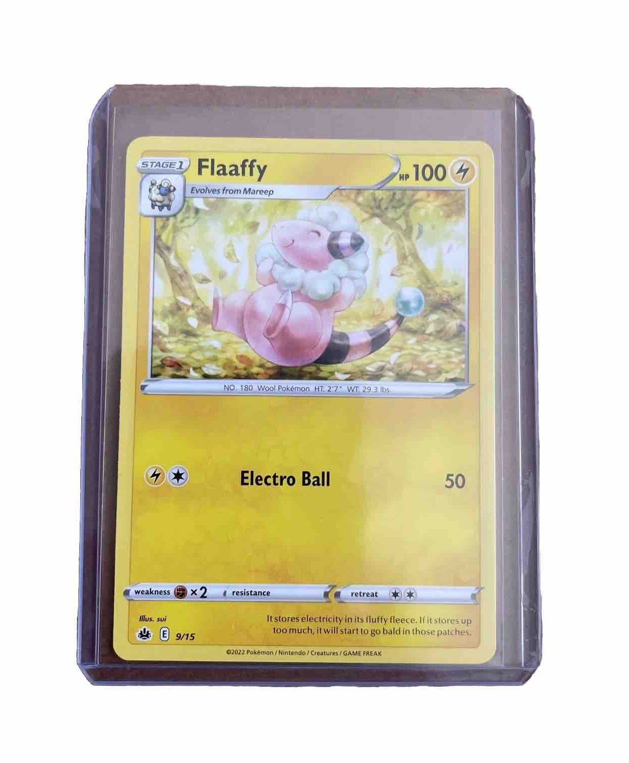 Flaaffy #9 Pokemon McDonalds 2022