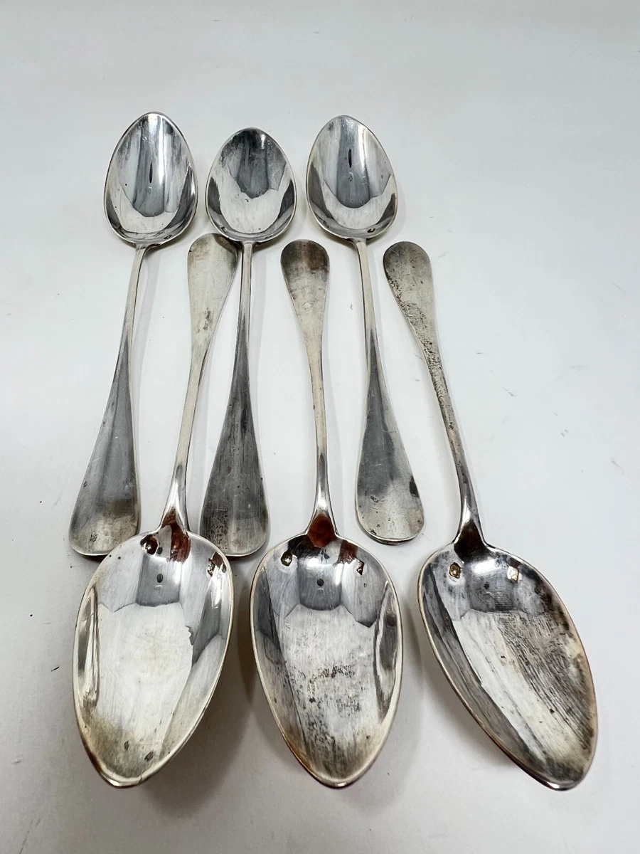 Small antique silver best sale spoons