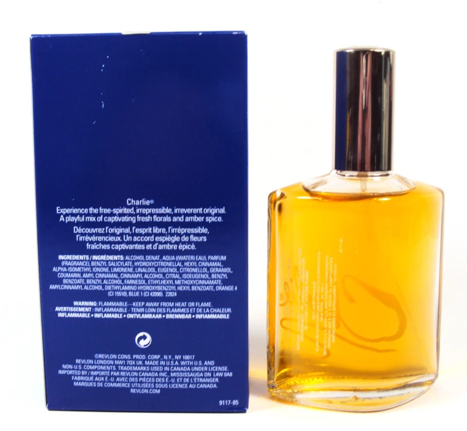 Eau de Toilette Spray Vintage Charlie by Revlon 3.5 OZ / 103.5 ml NUEVO con CAJA Foto 3 de 4