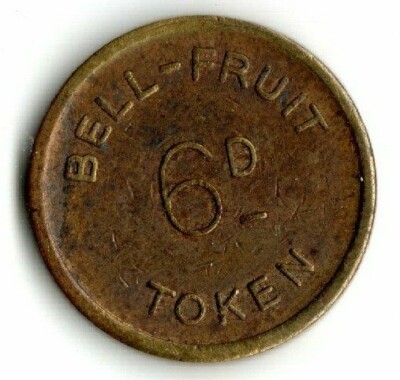 Bell - Fruit 6d Token Decimal Coinage 2 1/2 New Pence | eBay Bell - Fruit 6d Token Decimal Coinage 2 1/2 New Pence | eBay