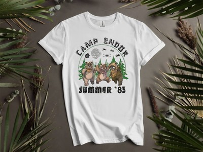 Star Wars Ewoks Protect Our Forests Summer Camp Custom T-Shirts