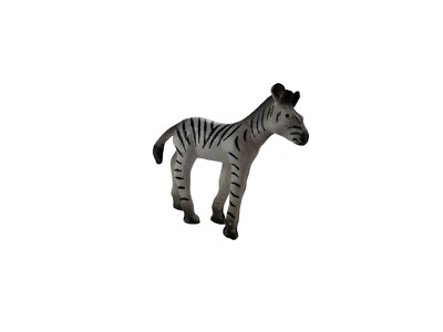 Zebra Figur MADE IN GERMANY CE   BULLY Schwarz Weiß Gestreift Länge 5,5 cm