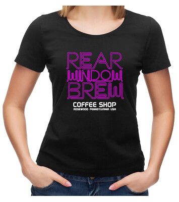 Rear Windows Brew Logo Fan Damen T-Shirt Fanshirt Cafe TV Pretty Little Liars