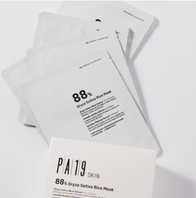 88% Oryza Sativa Rice Mask