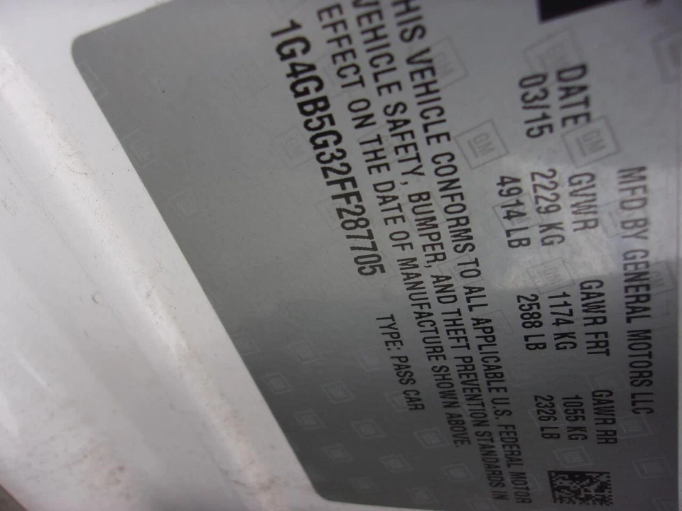 Used Fuel Injection Air Flow Meter fits: 2015 Buick Lacrosse  Grade A — 第 2/4 张图片