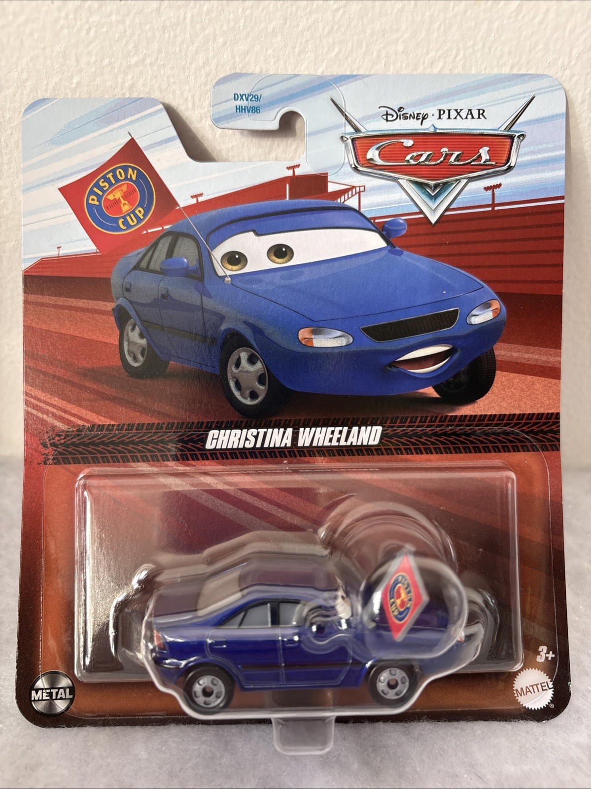 Disney Pixar Cars Christina Wheeland Official Mattel Diecast Collectible Figures
