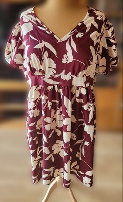 2XL Damen Kleid Mini Sommer Sexy Plus Size Große Größen