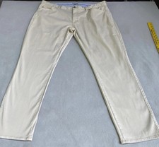 Peter Millar Men  s Golf Pants 40x33 Khaki Beige Performance 5 Pocket EB66