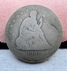 1860-O ~ Weak 'O' ~ Seated Liberty Quarter ~ Tough Date ~ Decent Coin ~ Low mint — photo 3
