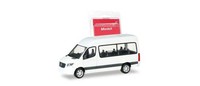 Herpa Minikit Mercedes Sprinter \'18 Bus Hochdach Weiß 013468
