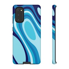 Blue Swirl Abstract Phone Case | Tough Case
