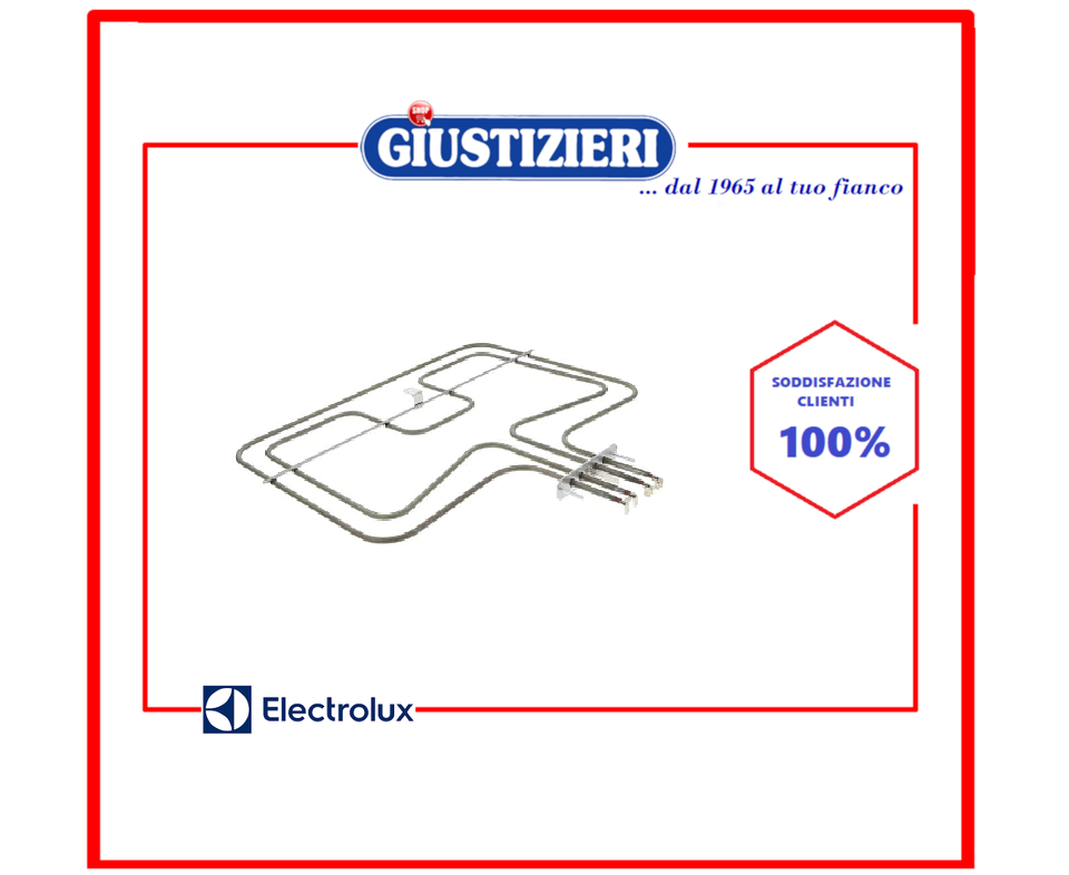 140074106067 RESISTENZA SUPERIORE PER FORNO - 230V, 1000/1700W ELECTROLUX