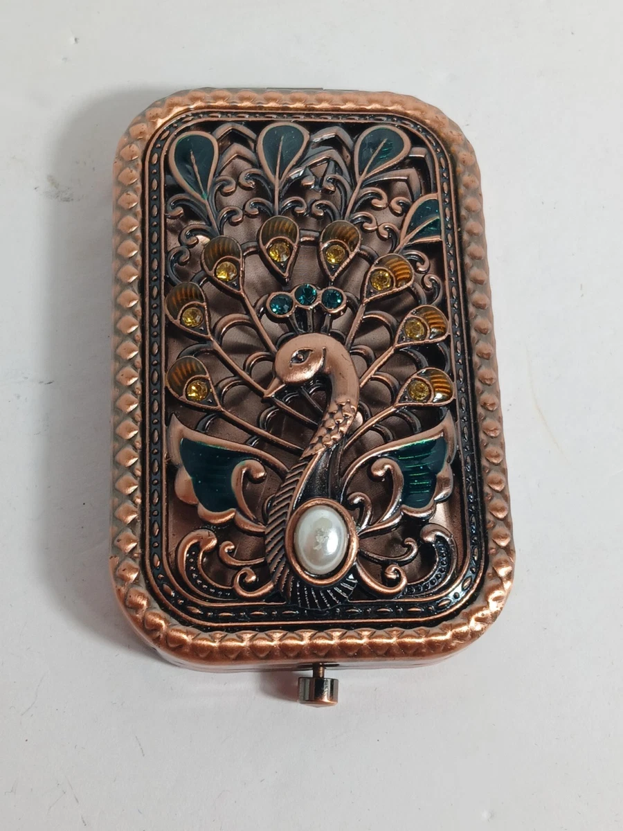 Peacock Mirror In Collectible Hand Mirrors for sale | eBay